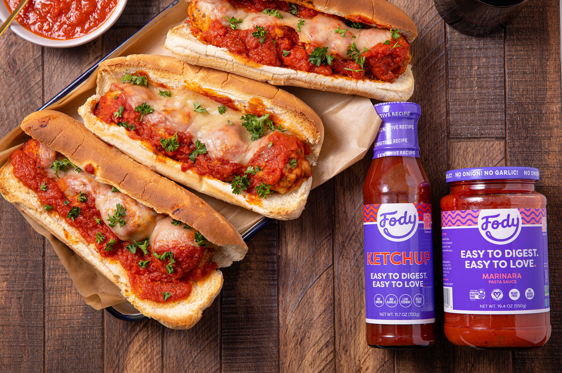 Fody’s Turkey Meatball Subs